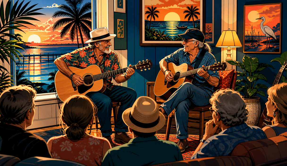 Two Americana songwriters turn Alliance into a living-room concert cover image