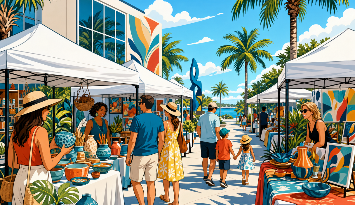 Alliance Morning Market turns a Fort Myers arts campus into a free Saturday hang cover image