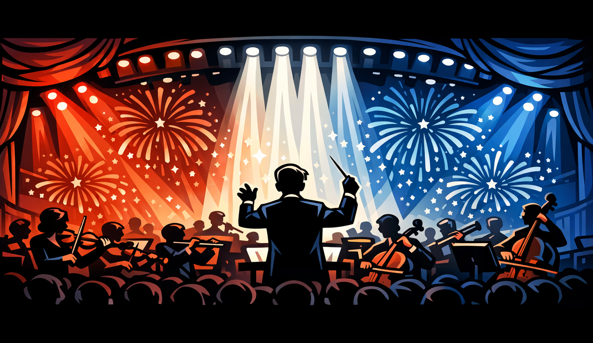 America at 250 will bring a patriotic symphonic show to Barbara B. Mann cover image