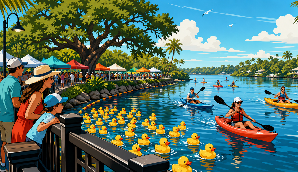 Bonita Riverfest brings paddle races and duck races back to the Imperial River cover image