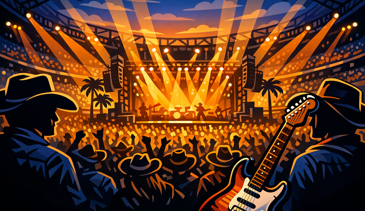 Brad Paisley is booked for a major fall arena stop in Estero cover image