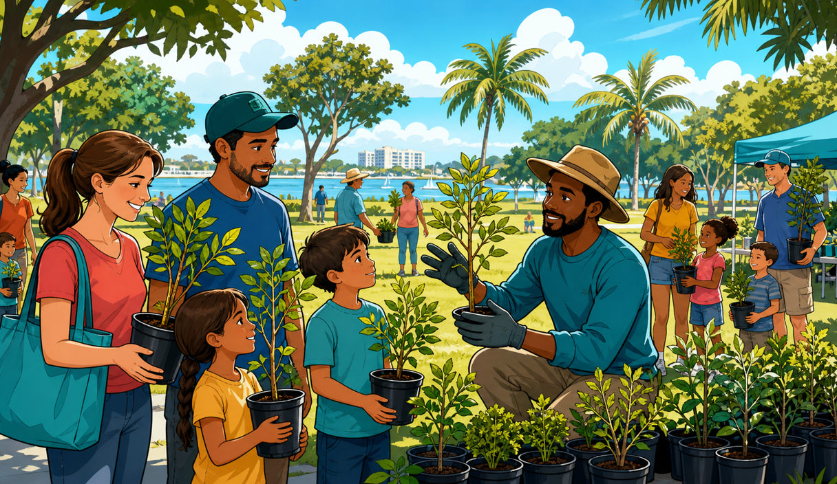Fort Myers is giving away 250 trees at Clemente Park cover image