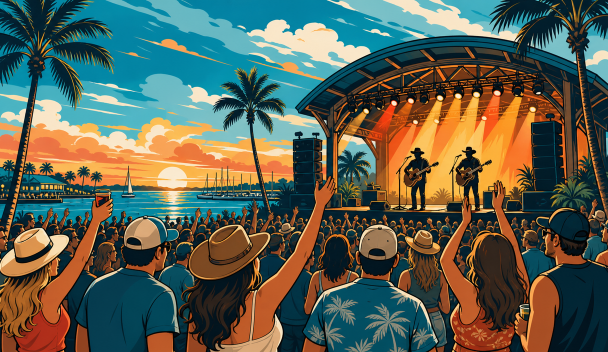 LOCASH lands a Downtown Fort Myers stop during Island Hopper Songwriter Fest cover image