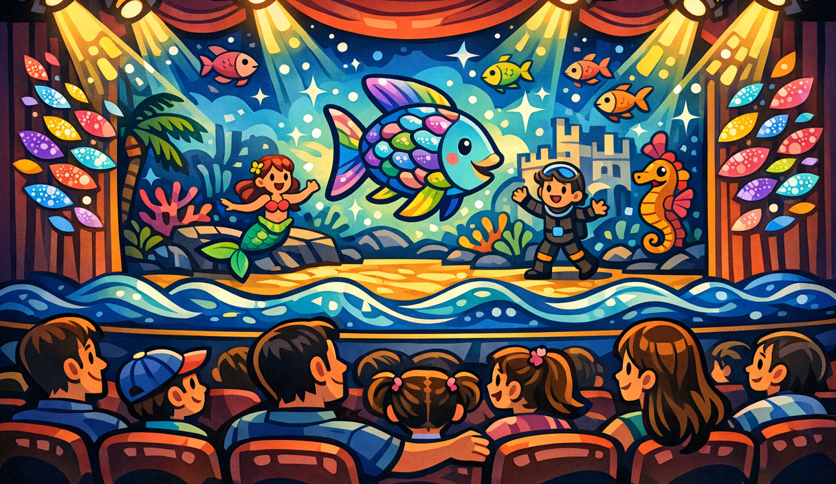 The Rainbow Fish Musical gives Fort Myers families a summer theater option cover image