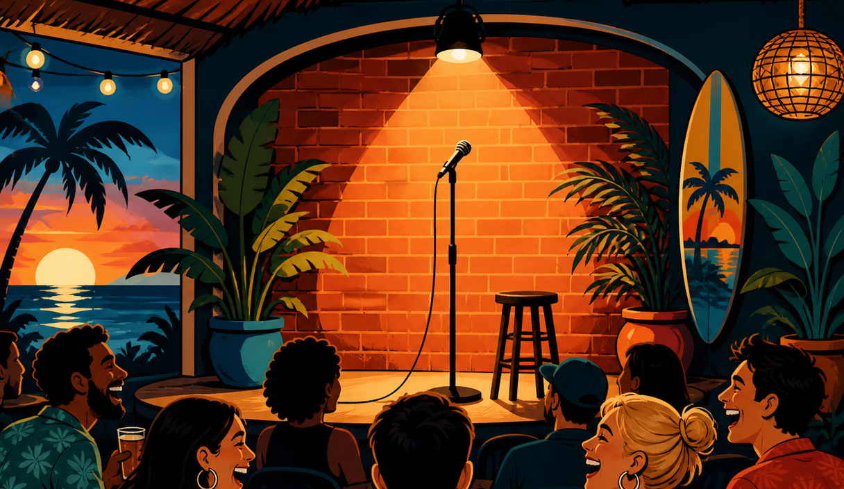 Samuel Comroe brings an AGT-tested comedy weekend to Snappers cover image