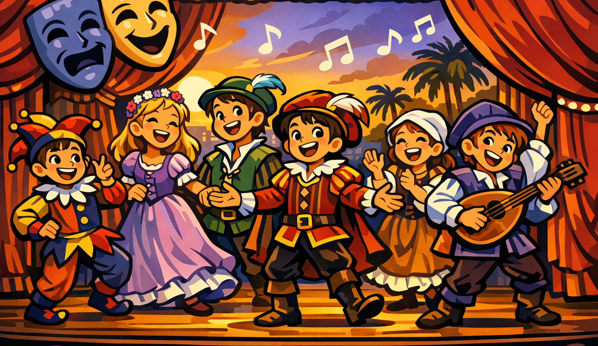 Something Rotten Jr. is hitting the Alliance stage with a youth-theater spin cover image