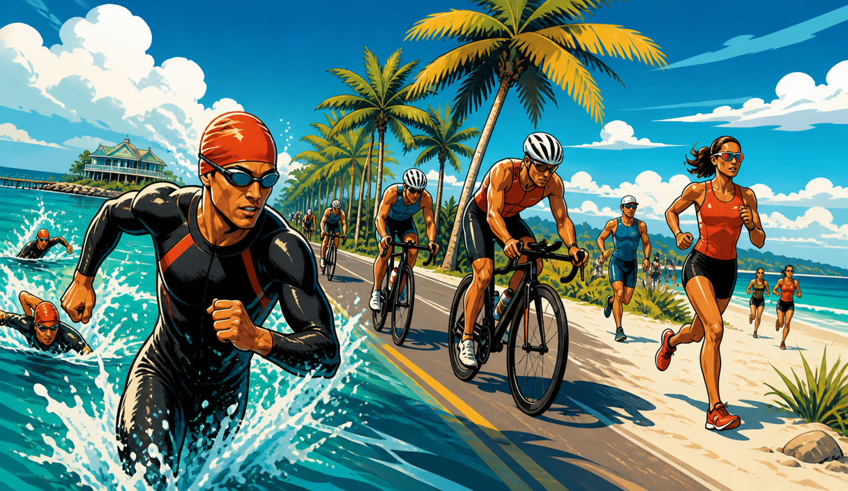 South Seas triathlon sends racers through Gulf water and a closed Captiva course cover image