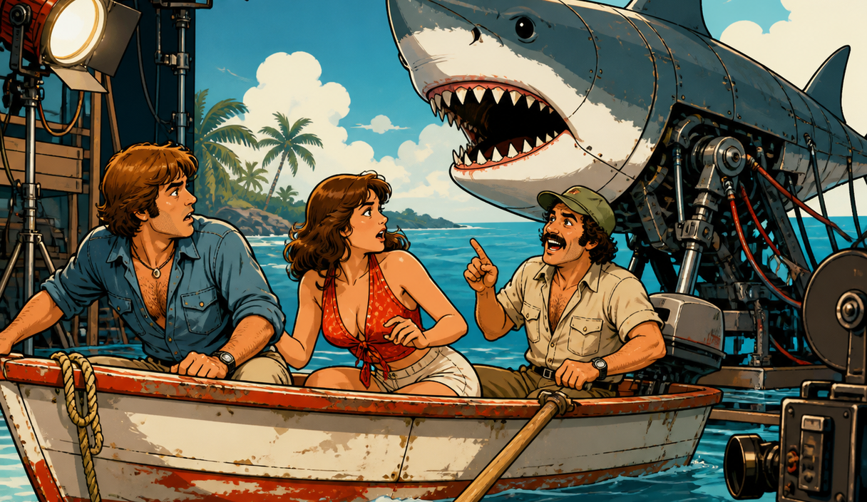 The Shark is Broken traps the Jaws cast backstage at Broadway Palm cover image